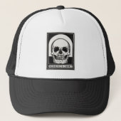 Memento Mori Skull キャップ (正面)