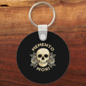 Memento Mori Stoic Finances Stoicism Philosophy Q キーホルダー (正面)