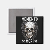 Memento Mori Stoic Finances Stoicism Philosophy Q マグネット (正面/裏面)
