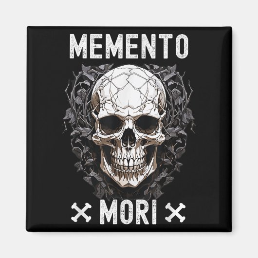 Memento Mori Stoic Finances Stoicism Philosophy Q マグネット (正面)