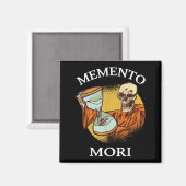 Memento Mori Stoic Latin Stoicism Philosophy Remem マグネット (正面/裏面)
