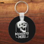 Memento Mori Stoic Stoicism死亡率の哲学Q キーホルダー (正面)