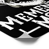 Memento Mori Stoic Stoicism死亡率の哲学Q ポスター (角)
