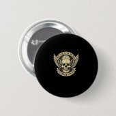 Memento Mori Tempus Fugit Latin Stic引用文Tank T 缶バッジ (正面&裏面)