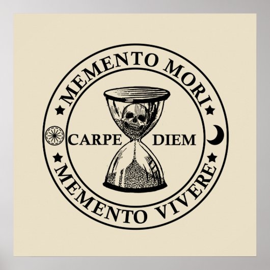 memento mori vivere ポスター (正面)