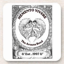 Memento Vivere | ヴィンテージエンジェルボンドアート コースター