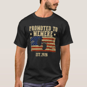 MEMERE 2026ベビーシャワーUSA American Fに昇格 Tシャツ