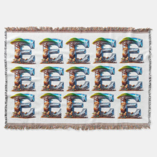 Memerintah seperti singa dengan desain yang kuat i スローブランケット