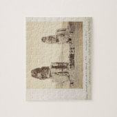 Memnonの大国、Amenhotep III、Xの彫像 ジグソーパズル (縦)