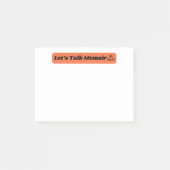 Memoirのポストイットノートについて説明しよう ポストイット (正面)