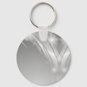 Memorable Cat Photo Circle Frame Art キーホルダー (裏面)