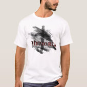 Memoriaの男性ワイシャツ Tシャツ (正面)