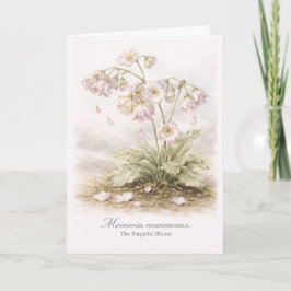 Memoria Evanescens – The Forgetful Bloom Botanical カード