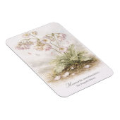 Memoria Evanescens – The Forgetful Bloom Botanical マグネット (右側)