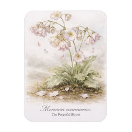 Memoria Evanescens – The Forgetful Bloom Botanical マグネット