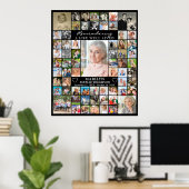 Memorial 66 Photo Collage ポスター (ホームオフィス)