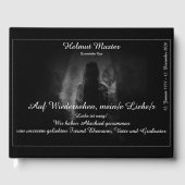 Memorial Binder Into the light - goodbye my dear G ゲストブック (正面)