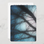 memorial card blue blur tree プログラム (正面/裏面)