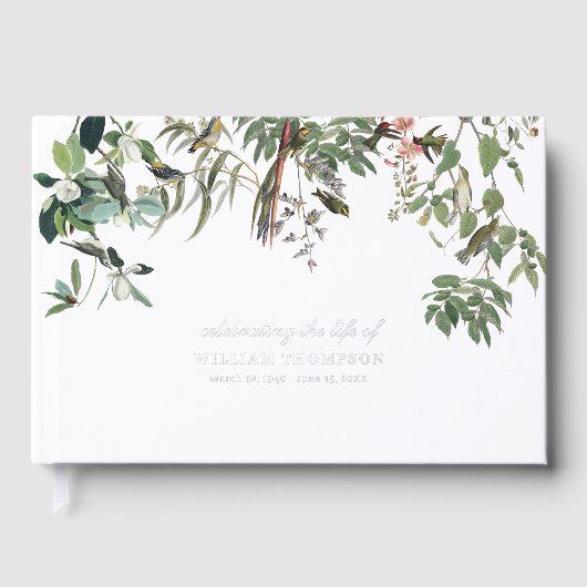 Memorial Celebrating Life Of Funeral Eucalyptus ゲストブック (正面)