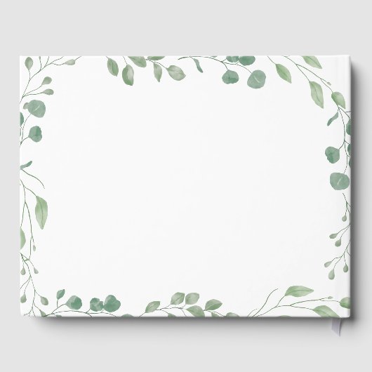  Memorial "Celebrating life of" White Eucalyptus ゲストブック (裏面)