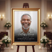 Memorial Celebrating the Life of Photo Script ポスター