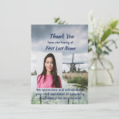 Memorial Custom Holland Netherlands  Thank you サンキューカード (スタンド正面)