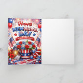 Memorial Day カード (内部)