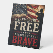 Memorial Day  台座サイン (正面)