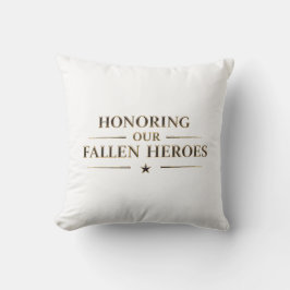 Memorial Day / Cojín Honoring Our Fallen Heroes  クッション