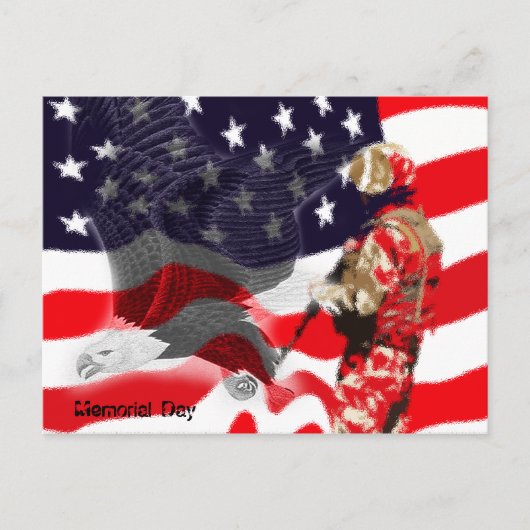 Memorial Day d5 ポストカード (正面)