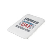 Memorial Day Dad Tribute Patriotic バスマット (アングル)