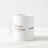 Memorial Day Fallen Heroes / Día de los Caídos コーヒーマグカップ (正面左)