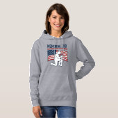 Memorial Day Fallen Heroes Patriotic Soldier Shirt パーカ (正面フル)
