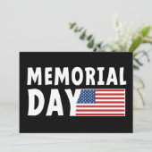 Memorial Day. herdenkingsdag シーズンカード (スタンド正面)