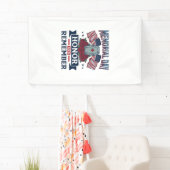 Memorial Day Honor and Remember Patriotic Shirt_1 横断幕 (インサイチュ)