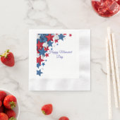 Memorial day napkins 縁ありカクテルナプキン (インサイチュ)