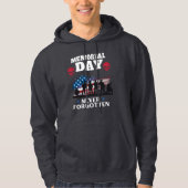 Memorial Day Never Forgotten USA 250 Hoodie パーカ (正面)