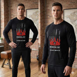 Memorial Day Patriotic US Flag Soldier Honor  スウェットシャツ