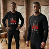 Memorial Day Remember and Honor US Flag Patriotic  Tシャツ