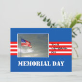 Memorial Day Thank You greeting to a Veteran カード (スタンド正面)