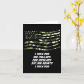 Memorial day workout usa flag memorial day Memoria カード (黄色い花)