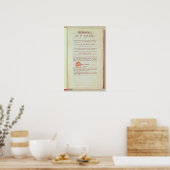 「Memorial de Sainte-Helene」の1ページ ポスター (キッチン)