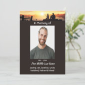 Memorial Father Son Fishing Fisherman  招待状 (スタンド正面)