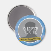 Memorial Forever with sky 縁どカスタム photo マグネット (正面/裏面)