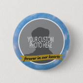 Memorial Forever with sky 縁どカスタム photo 缶バッジ (正面)