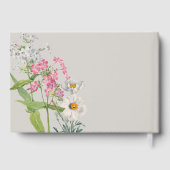 Memorial Funeral In Loving Memory Wildflowers ゲストブック (裏面)