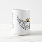 Memorial Heart Wings Sweatshirt – Grief, Healing & コーヒーマグカップ (中央)