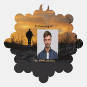 Memorial  Hunter Hunting Stalking Game  オーナメントカード (正面)