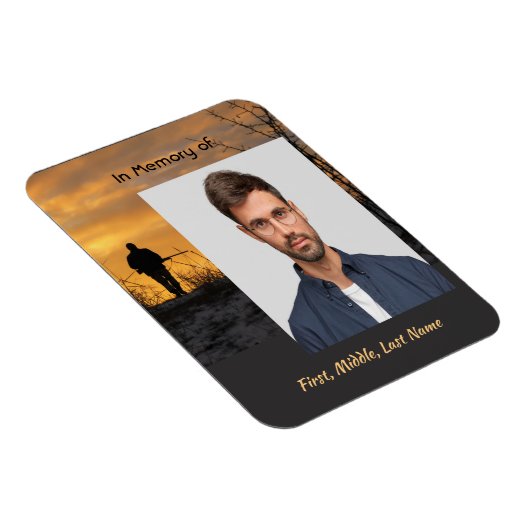 Memorial  Hunter Hunting Stalking Game  マグネット (右側)