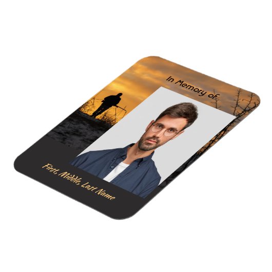 Memorial  Hunter Hunting Stalking Game  マグネット (左側)